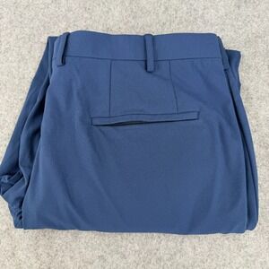 Sene‎ Pants Mens 40x32 Blue Flex Tech Stretch Dress Chino Slacks Performance